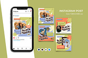 Black Friday Instagram Post Template, a Social Media Template by Artnivora.Std (Thumbnail 2 of 2)