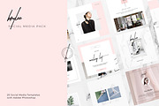 Brylee Social Media Pack, a Social Media Template by Loc Tropis (Thumbnail 1 of 7)