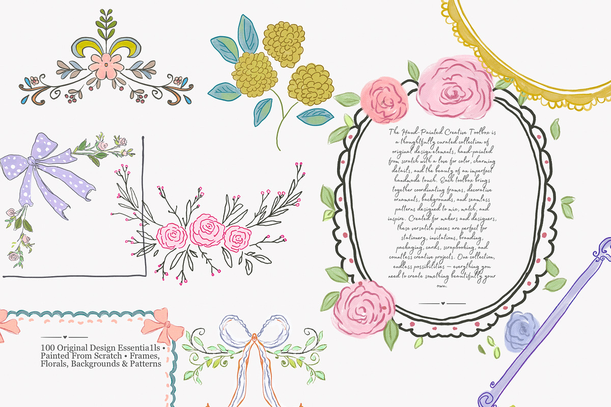 Hand-Painted Creative Toolbox, a Decorative Illustration by Patishop Art (Photo 4 of 14)