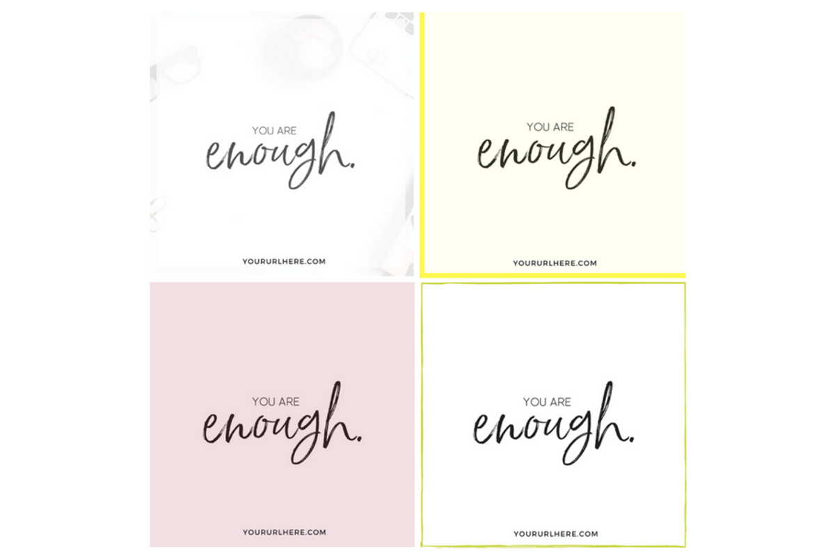 50 Image Boss Babe Quotes Pack, a Social Media Template by blackdahliapress (Photo 4 of 5)