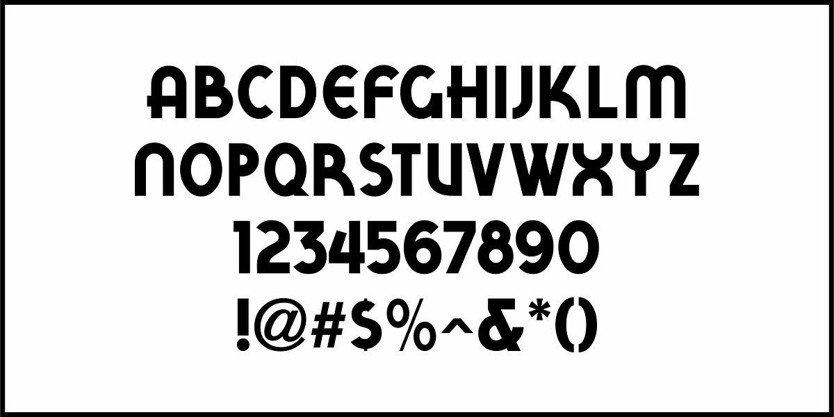 Throughway JNL, a Sans Serif Font by Jeff Levine Fonts (Photo 3 of 5)