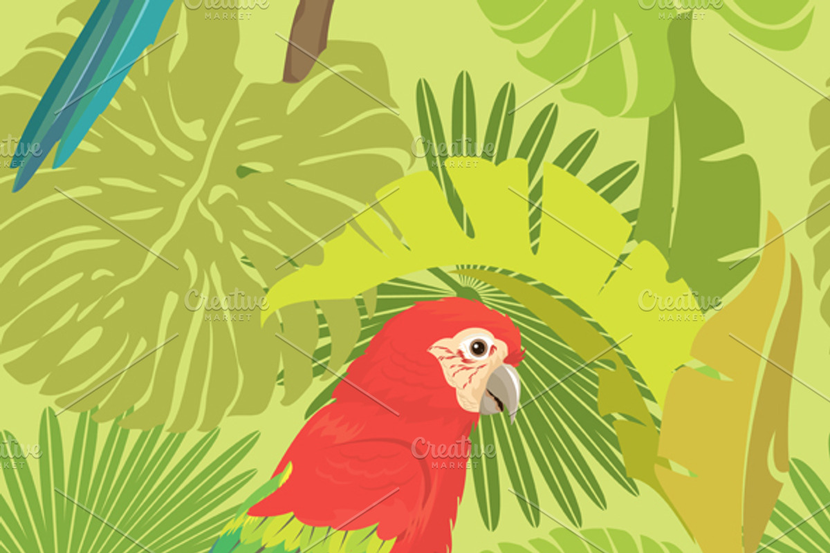 Blue Yellow and Red Macaw parrots preview 4