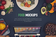 Food Hero Headers Mock-up Set #1, a Mockup by UI.Fest