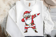 Dabbing Santa Claus Clipart, an Illustration by Black Bird Studio (Thumbnail 2 of 4)