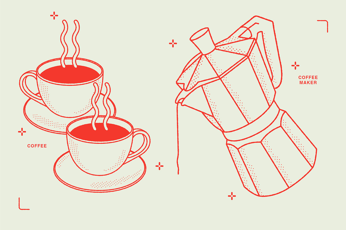 Italian Food Vector Illustrations, a Food Illustration by TheFoodAtlas (Photo 6 of 16)