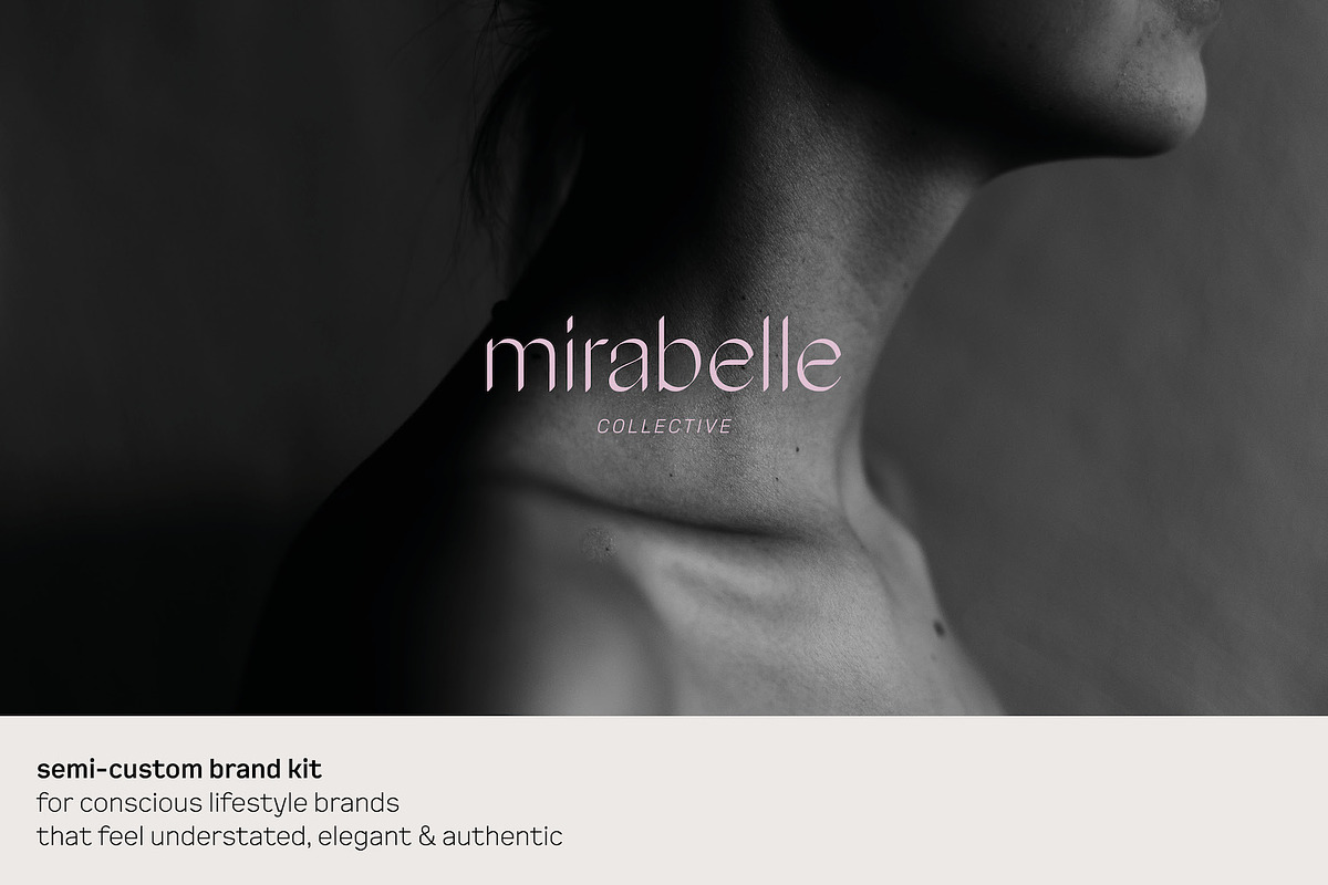 Mirabelle – Semi-Custom Brand Kit, a Branding & Logo Template by Local Desk Designstudio (Photo 1 of 13)