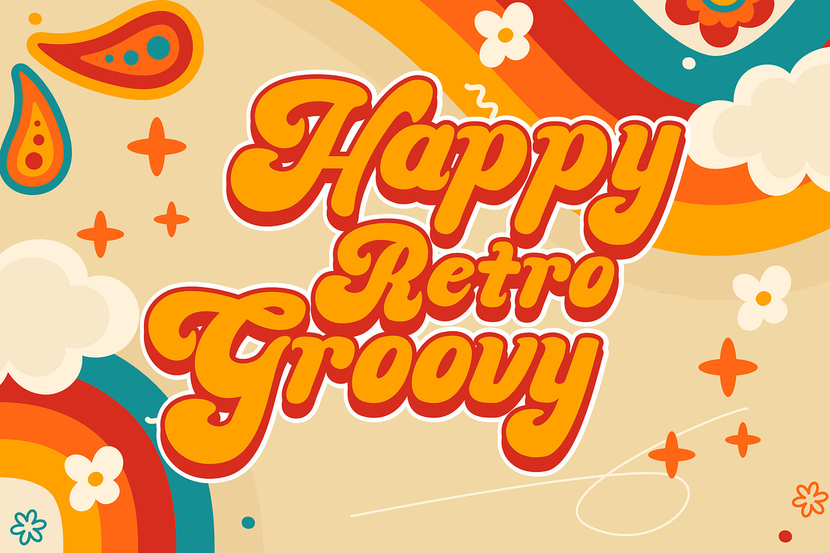 Bold Groovy - Groovy Font, a Slab Serif Font by Densu Creative (Photo 2 of 9)