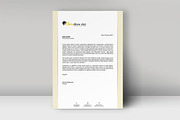 Letterhead Template, a Stationery Template by artisanHR (Thumbnail 4 of 6)