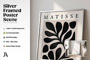 Silver Framed Poster 2x3 PSD Mockup, a Household Mockup by Julian Adams (Thumbnail 2 of 3)