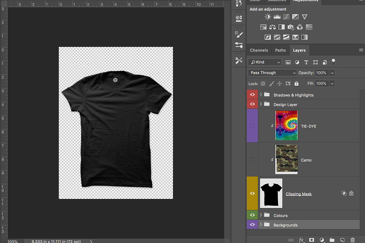 T-Shirt Mock-Ups Front, a Presentation Template by Gordon Designs (Photo 1 of 9)