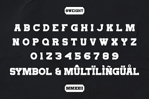 Trigger - Sport & Varsity Typeface