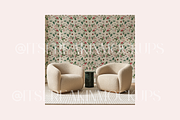PSD Living Room Wallpaper Mockup, a Merchandise Mockup by ItsFreakinMockups (Thumbnail 3 of 4)