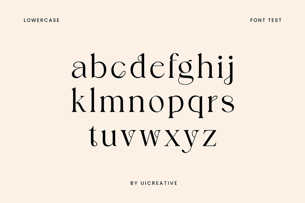 Grandeurs Modern Display Serif Font, a Serif Font by UICreative (Photo 5 of 13)