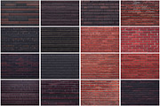 Brick Wall Digital Papers Bundle, a Texture Graphic by Forhadx5 (Thumbnail 6 of 12)