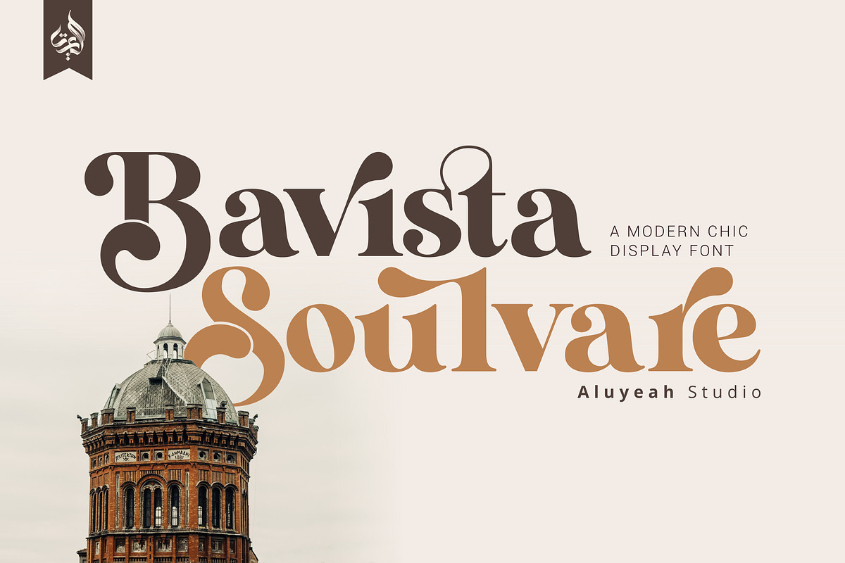 Bavista Soulvare, a Font by Aluyeah Studio (Photo 1 of 15)