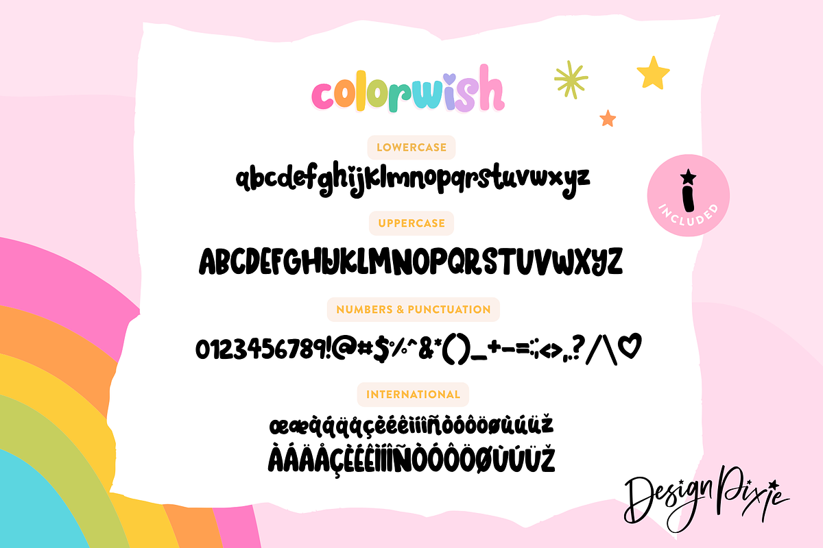 Colorwish Font, a Handwritten Font by Design Pixie (Photo 8 of 8)