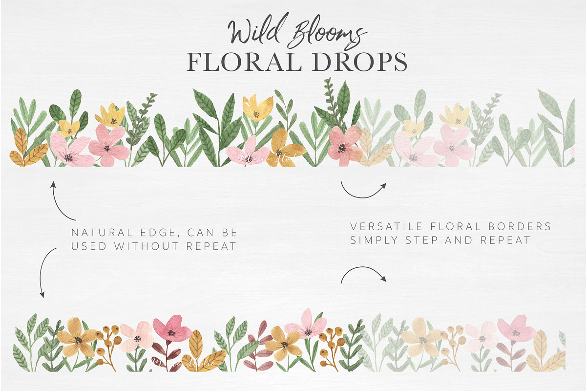 WILD BLOOMS - Watercolor Florals, a Decorative Illustration by Momo Studio (Photo 12 of 13)