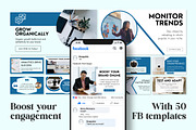 Social Media Manager Canva Template, a Social Media Template by Snapybiz (Thumbnail 3 of 9)