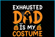 Exhausted Dad Halloween SVG, an Object Graphic by Creativeusart (Thumbnail 2 of 4)