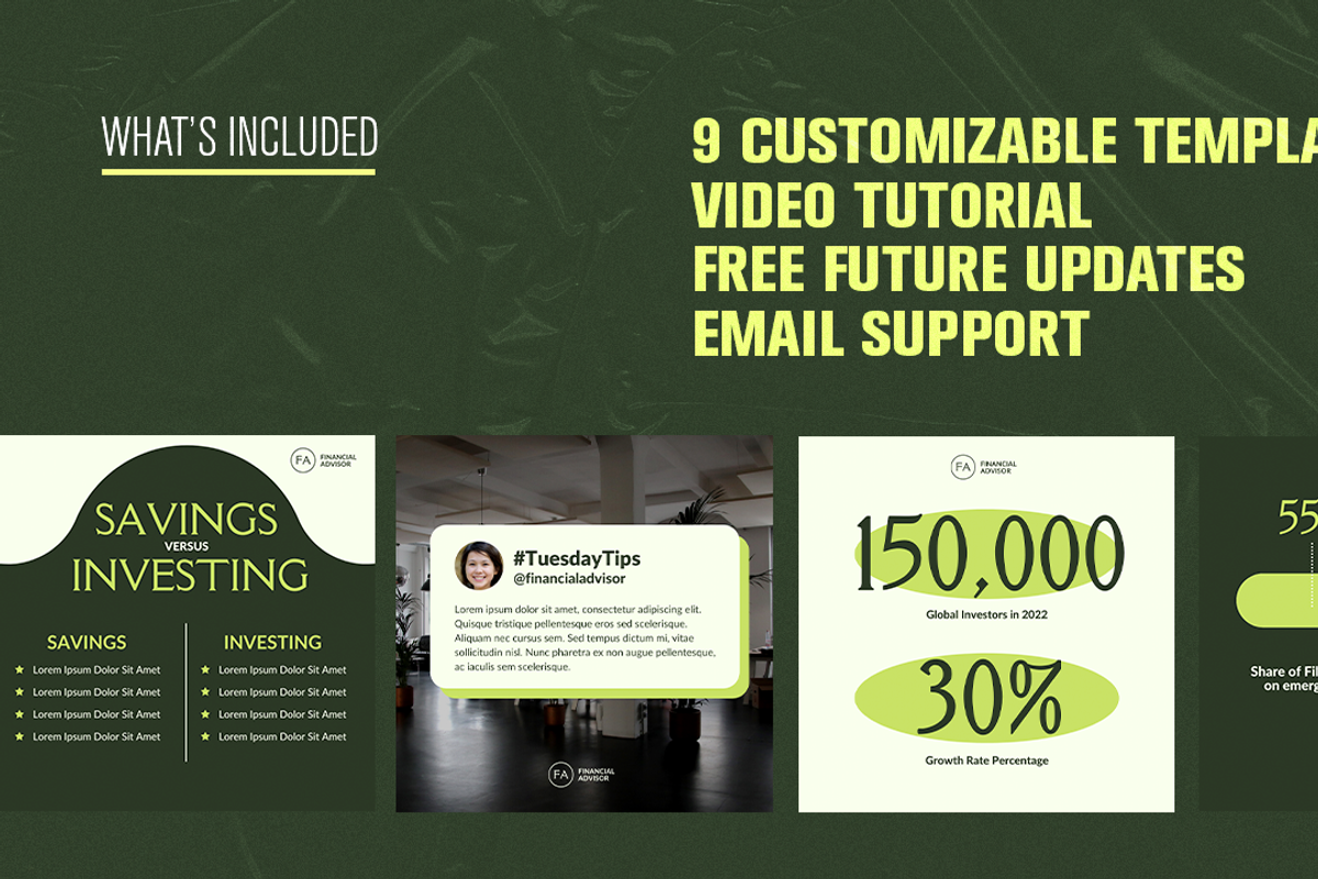 Canva Social Media Templates, a Social Media Template by Florentiknows (Photo 2 of 4)