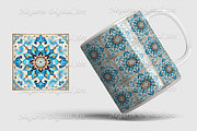 Persian Pattern Tile V1, a Pattern Graphic by Negarin Digital Art (Thumbnail 2 of 8)
