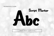 Script marker, a Script Font by Wow Magic (Thumbnail 2 of 3)