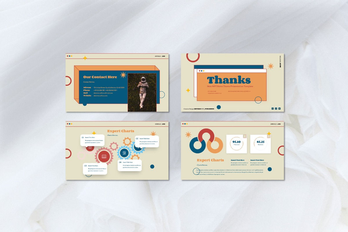 Revrao - NFT Nineties Powerpoint, a Presentation Template by Dhabee (Photo 5 of 7)
