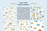Big construction-Kids car collection, a Decorative Illustration by RinSo_art (Thumbnail 6 of 11)