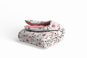 Folded Duvet Blanket Mockup, a Household Mockup by GraphicVil (Thumbnail 6 of 9)
