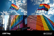 LGBT flags. 51 images, an Abstract Photo by Handmadefont (Thumbnail 11 of 12)