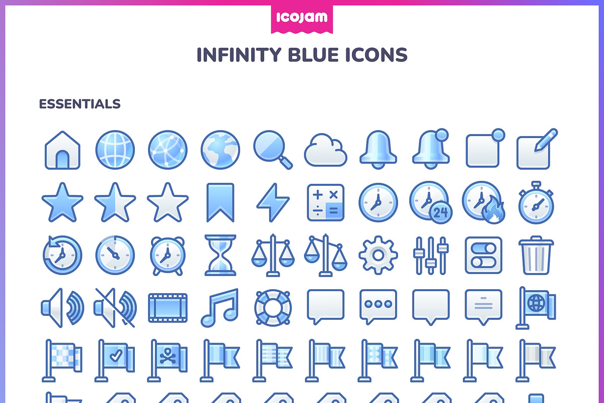 2100+ Infinity Blue icons, a Duotone Icon by Icojam store (Photo 7 of 12)