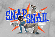SNAP SNAIL - Display Font, a Handwritten Font by INIKARMA TYPE GOODS (Thumbnail 1 of 7)