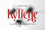 Kyliene Luxury Modern Serif Font, a Serif Font by Graphue (Thumbnail 1 of 9)