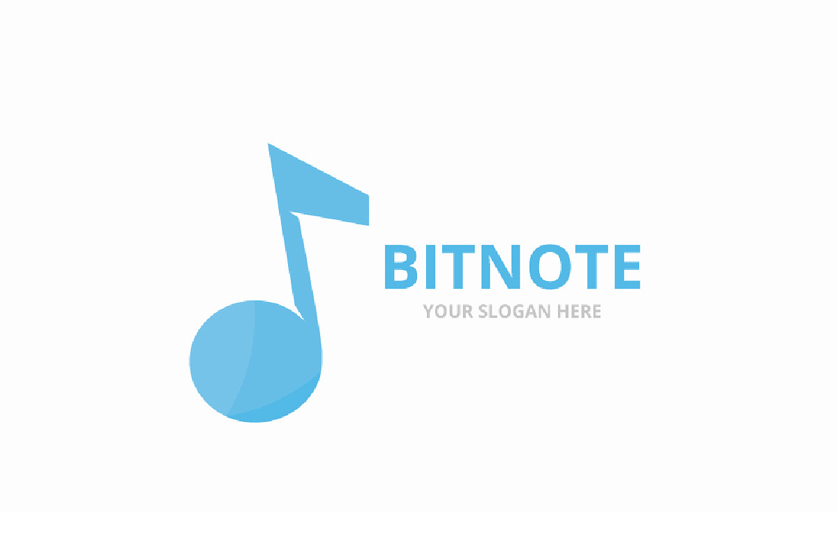 Vector note logo combination., a Branding & Logo Template by GraphiShop