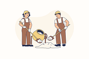 Construction Worker Illustration, an Object Graphic by Jump Studio (Thumbnail 8 of 12)