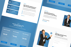 Startup SAAS NFT Landing Page