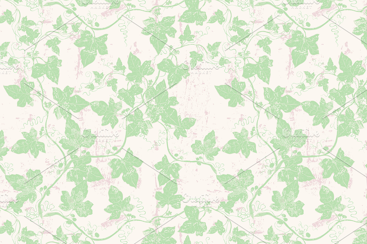 Vine seamless pattern, a Pattern Graphic by YvY (Photo 1 of 2)