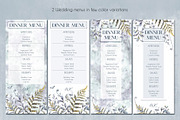 Floral wedding cards set, an Invitation Template by Anastasia Koba (Thumbnail 3 of 8)