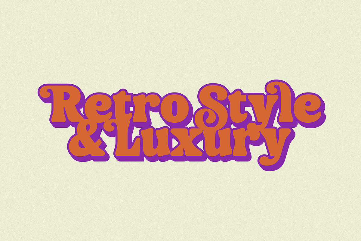 Silky Milky-Bold Retro Serif, a Serif Font by Violet Natural (Photo 5 of 12)