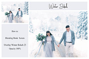 30 Winter Bokeh Overlays, a Texture Graphic by LovePhotoMoment (Thumbnail 9 of 11)