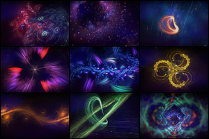 35 Futuristic Impressionist Space 2