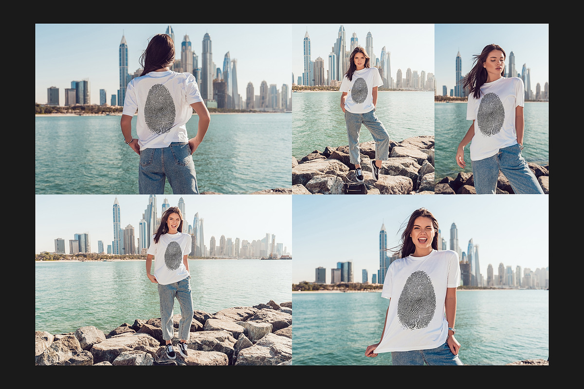 Dubai T-Shirt Mock-Up Set, an iPhone Mockup by Freeman Studio (Photo 10 of 17)
