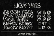 VIVANA | Modern Display, a Sans Serif Font by Alif Devan R. (Thumbnail 11 of 12)