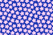 Groovy flowers on seamless patterns, a Pattern Graphic by Good Studio (Thumbnail 4 of 10)