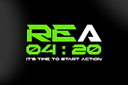 Heat Robox – Futuristic Font, a Symbol Font by figuree studio (Thumbnail 3 of 10)