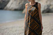 Sleeveless Summer Maxi Dress Mockup, a Shirt Mockup by 1001 mockups (Thumbnail 8 of 9)