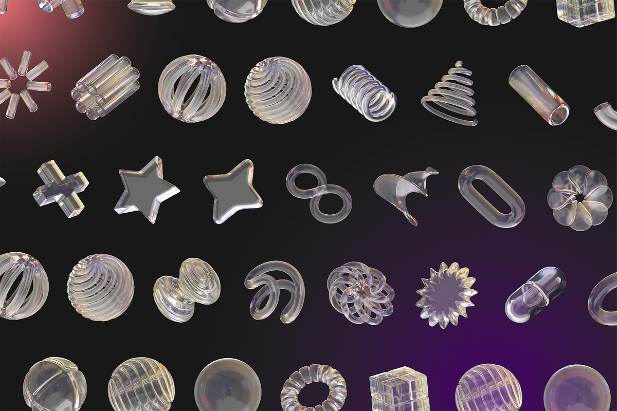 Abstract Glass 3D, an Object 3D Model by kerismaker (Photo 8 of 8)
