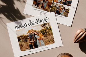 Christmas Card Template CD208
