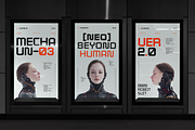 GC Hyper Human – Futurist Tech Sans, a Sans Serif Font by Glyphonic (Thumbnail 10 of 15)