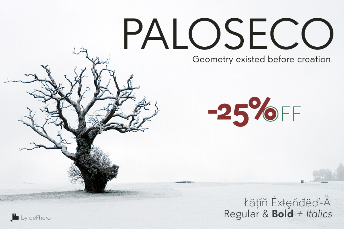PALOSECO Geo-Grotesk -4 fonts-